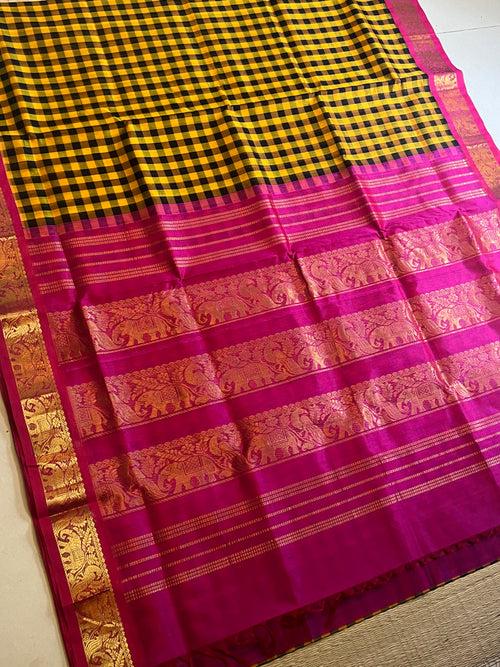 Kattam korvai 07 / silk cotton