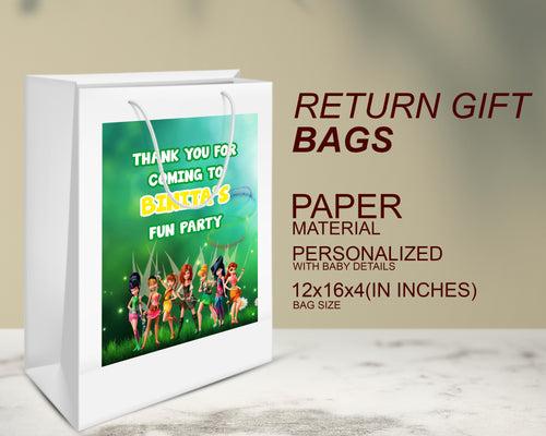 PSI Tinkerbell Theme Oversized Return Gift Bag