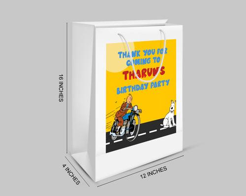 PSI Tin Tin Theme Oversized Return Gift Bag