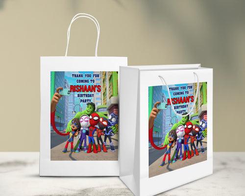 PSI Spidey And His Amazing Friends Theme Oversized Return Gift Bag