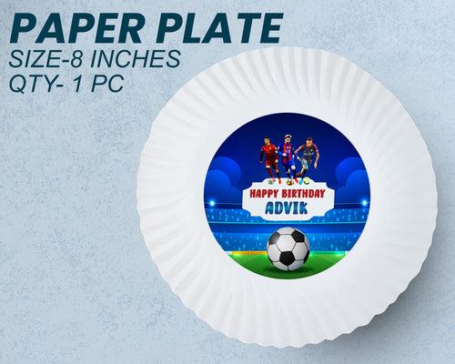 PSI Football Theme Party Cups and Plates Combo