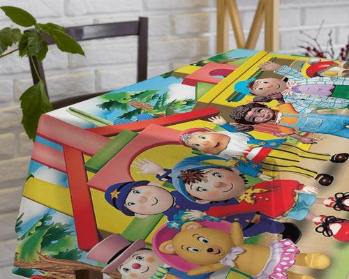 PSI Noddy Theme Cake Tablecover