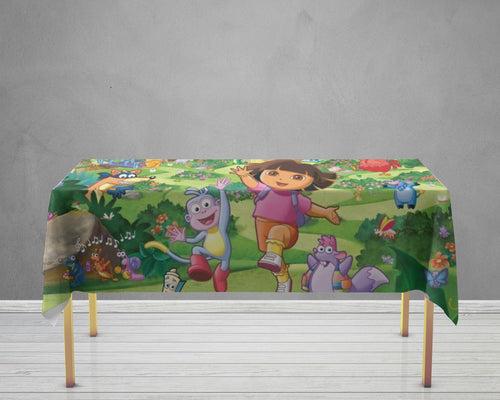 PSI Dora Theme Cake Tablecover