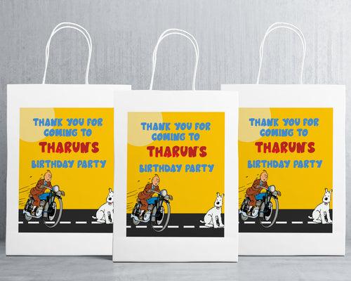 PSI Tin Tin Theme Oversized Return Gift Bag