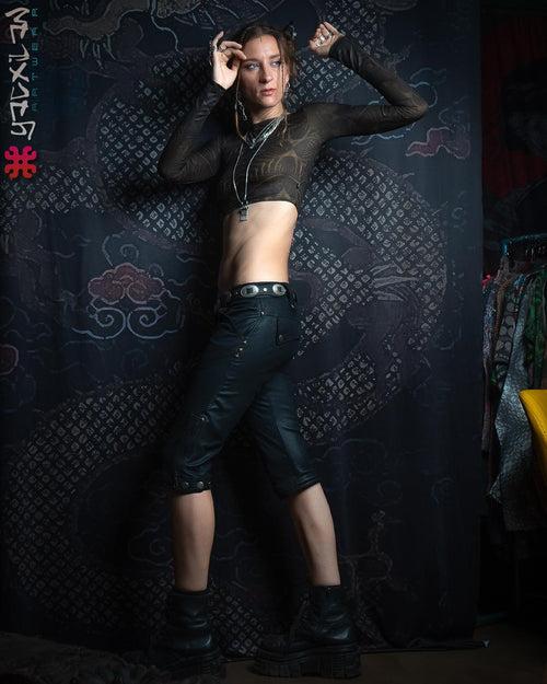 Corsaire Pants Woman / Fake Leather - VLAK RIDER