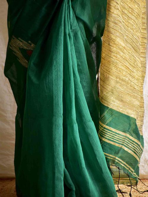 Leher - geecha pallu saree