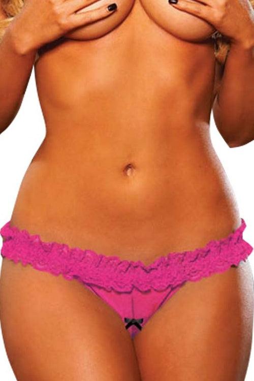 Women – Exotic Hustler Panties – Crotchless Thongs