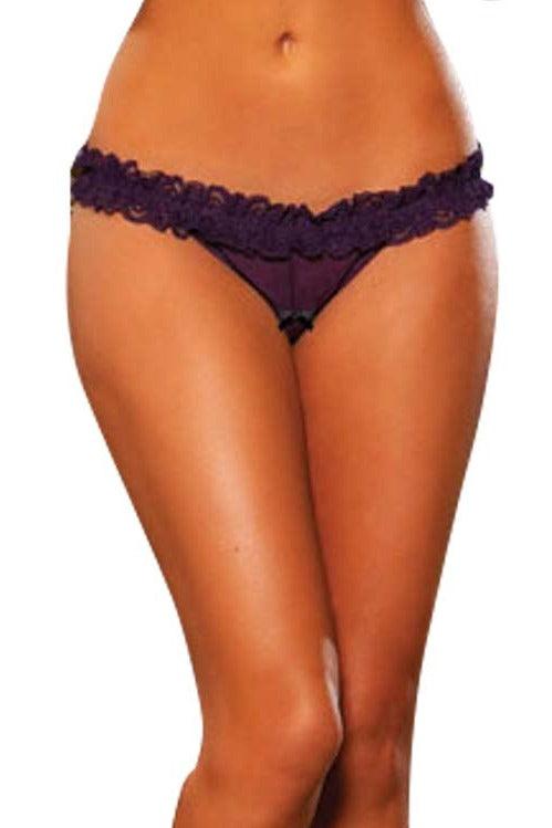 Women – Exotic Hustler Panties – Crotchless Thongs