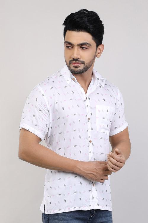 Men Beach Wear Cotton Shirt