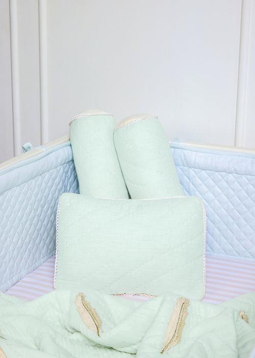 Plume Complete Cot Bedding Set with Bumper