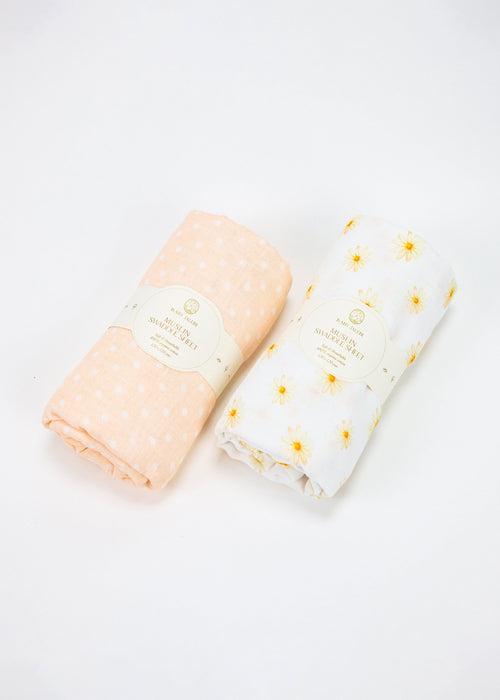 Arabesque Organic Muslin Swaddle Set of 2