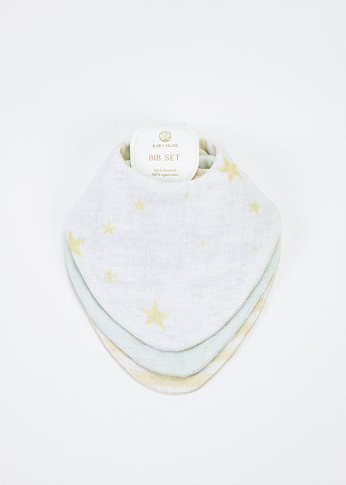 Luna Set of 3 Bibs