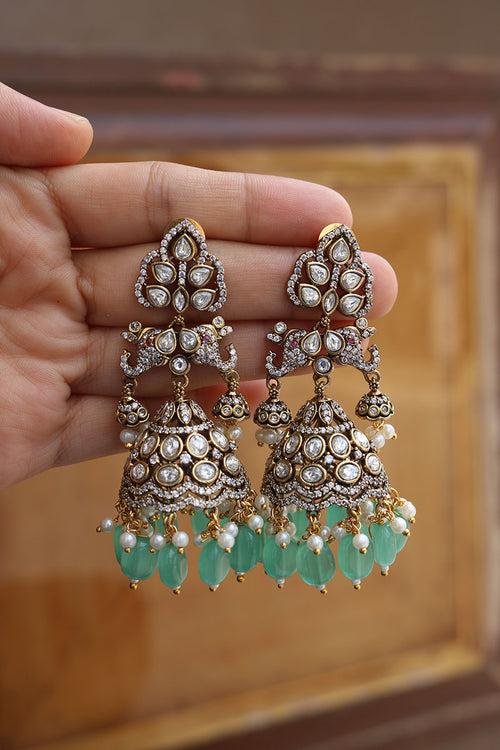 Victorian Haathi Jhumkas