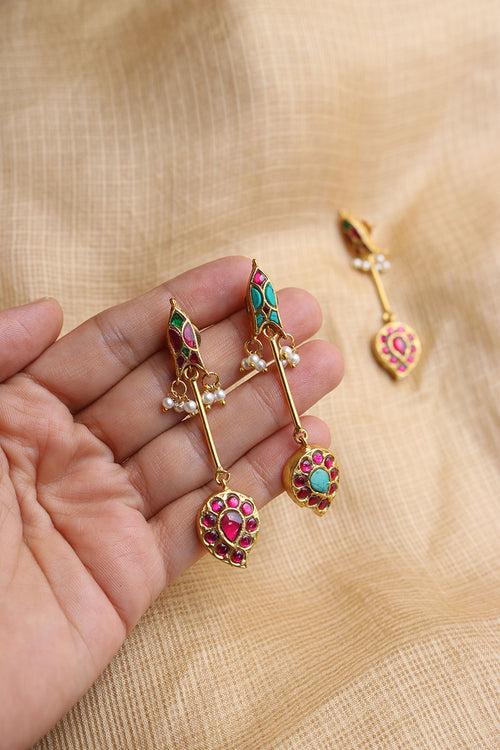 Jadau Maanga Earrings