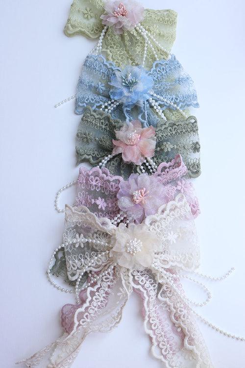 Lace Flower Barette