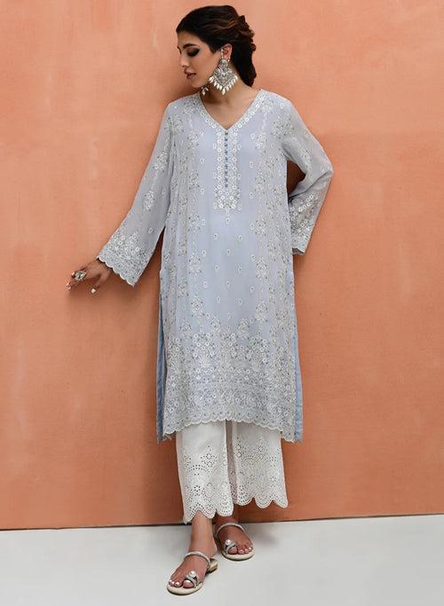 Image Spring Summer Pret '24 - Embroidered Shirt IPFC-213215