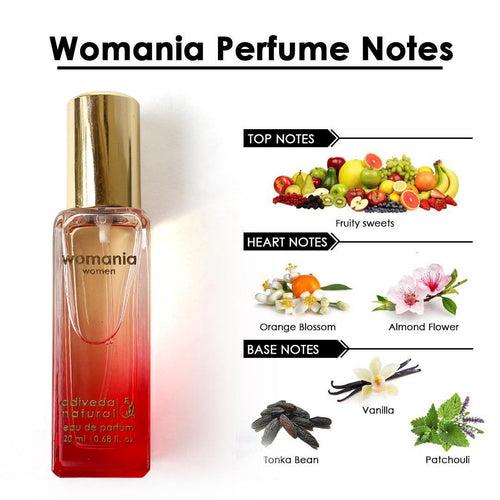 Womania Sweet Fruity Floral Gourmand Pocket Perfume for Women 20 ml