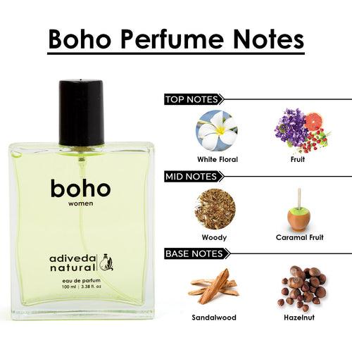 Boho Women EDP - Sweet, Warm, Woody Perfume for Women 100 ml