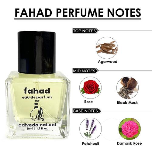 Fahad Oud Perfume For All 50ml - Rose & Woody