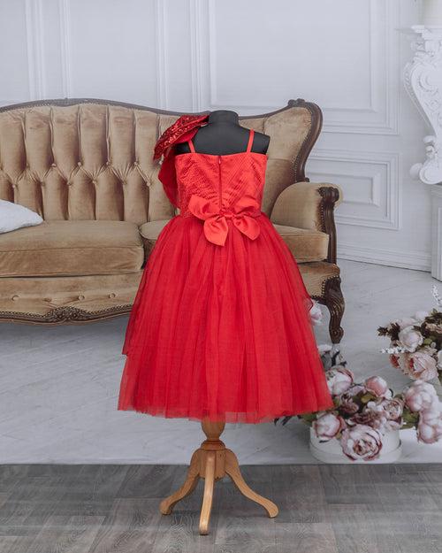 Victoria Crimson Dress