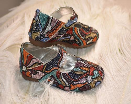 Clarissa Multicolored Swarovski Shoe
