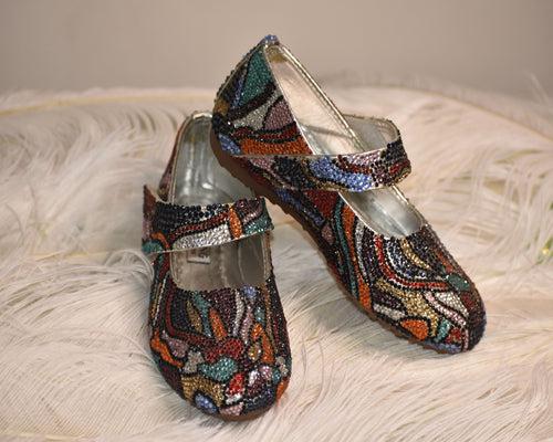 Clarissa Multicolored Swarovski Shoe