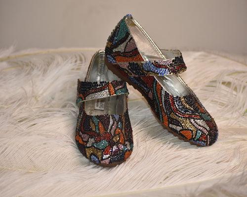 Clarissa Multicolored Swarovski Shoe