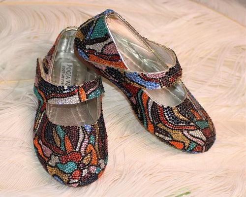 Clarissa Multicolored Swarovski Shoe