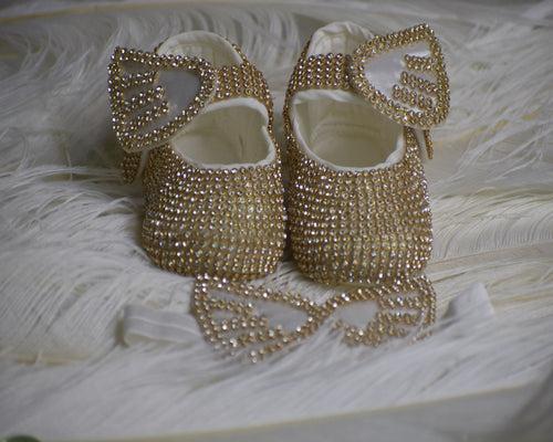 Lauren Gold Crystal Shoe