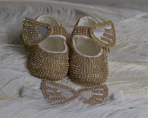 Lauren Gold Crystal Shoe