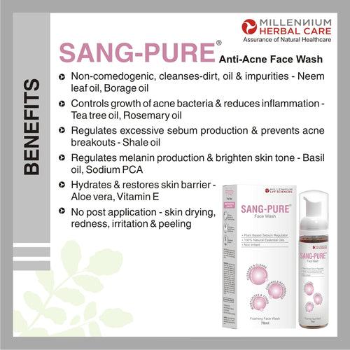 SANG-PURE FACE WASH | 70ml X 2 Foaming Bottles