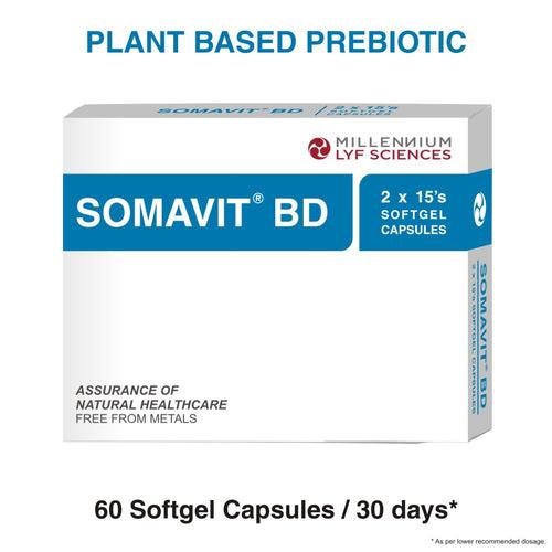 SOMAVIT BD | Easy to swallow | 60 capsule