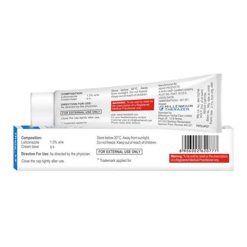 THERA-L2 LULICONAZOLE CREAM 1.0% W/W | KILL FUNGAL & BACTERIAL INFECTION | 30g X 2 Tube