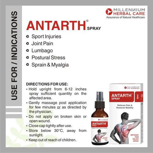 ANTARTH BIPHASIC SPRAY | 50 ml x 2