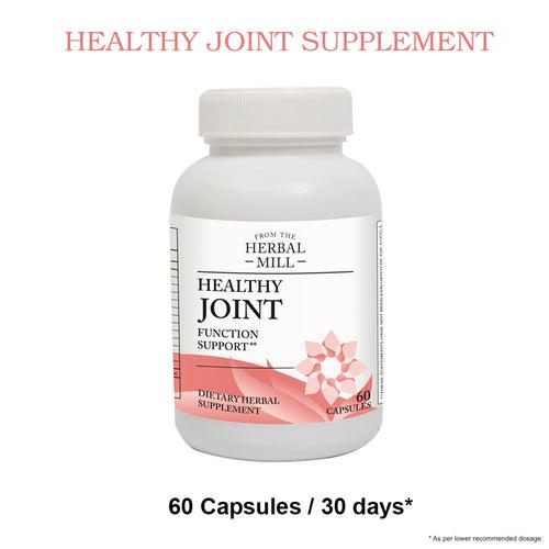 Herbalmill’s HEALTHY JOINT SUPPORT Dietary Supplement | 60 Veg Capsules