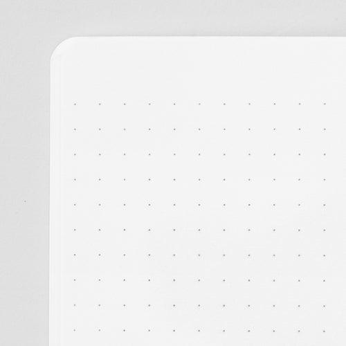 Midori Notebook (A5) Color Dot Grid White