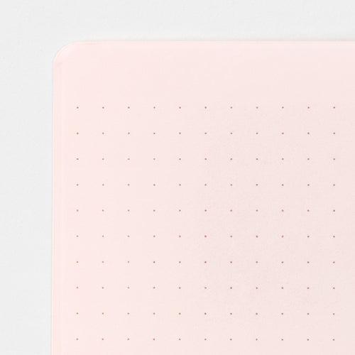 Midori Notebook (A5) Color Dot Grid Pink