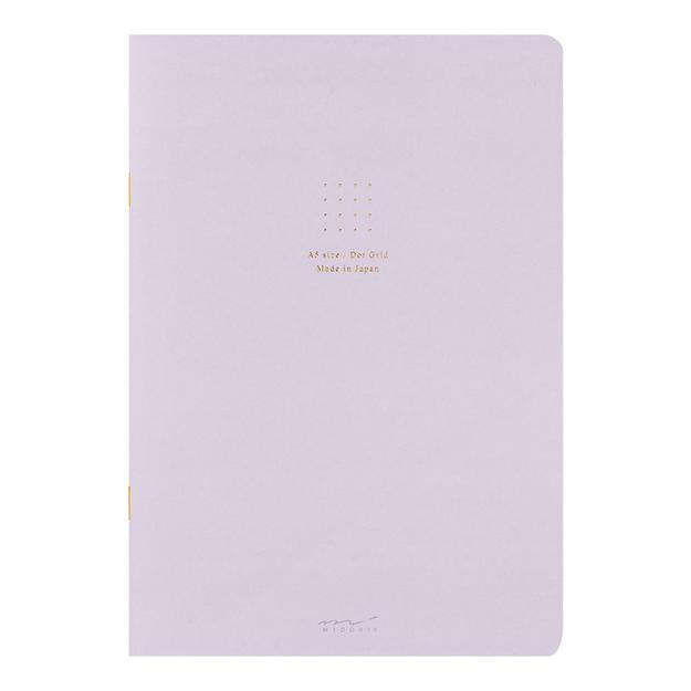 Midori Notebook (A5) Color Dot Grid Purple