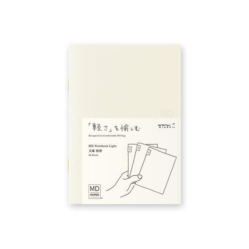 MD Notebook Light (A6) Blank 3pcs Pack A