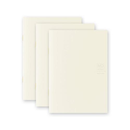 MD Notebook Light (A6) Blank 3pcs Pack A