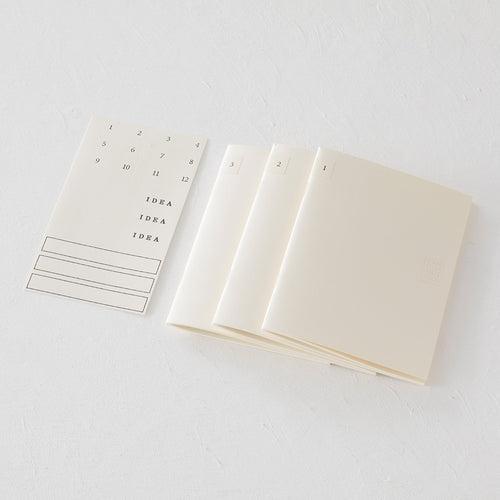 MD Notebook Light (A6)  Lined 3pcs Pack A