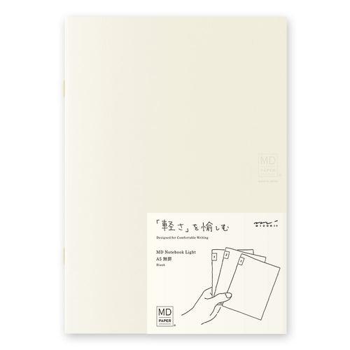 MD Notebook Light (A5) Blank 3pcs Pack A