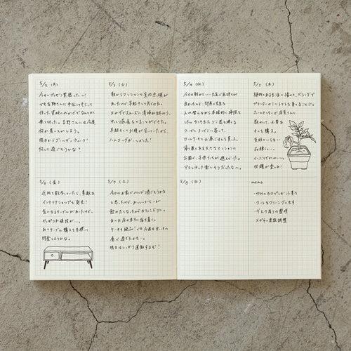 MD Notebook Journal (A5)  Grid Block A