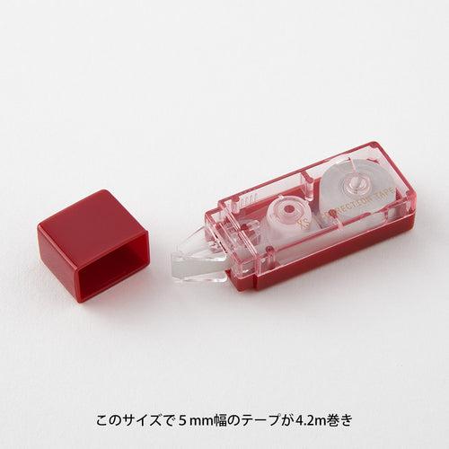 Midori XS Correction Tape Dark Red