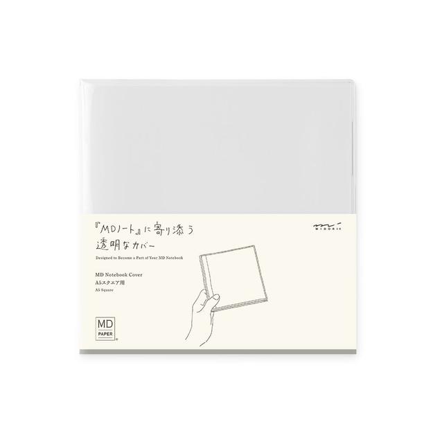 MD Notebook Cover (A5 Square) Clear