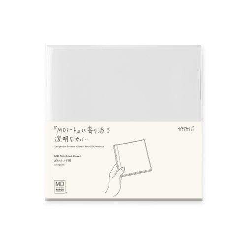 MD Notebook Cover (A5 Square) Clear