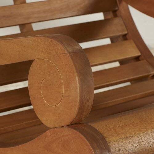 Hindoro Solid Wood Rocking Chair for Living Room