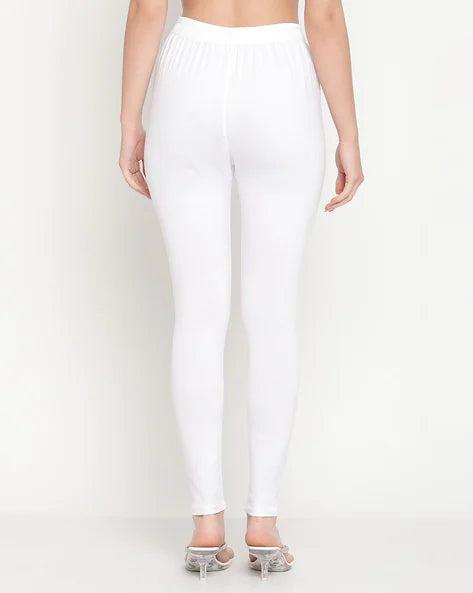 Women White Leggings (GBLG1004)