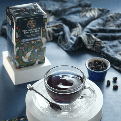 Blackcurrant and Blue Pea Tea