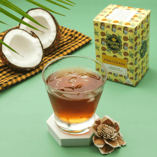 Black tea with pineapple & coconut